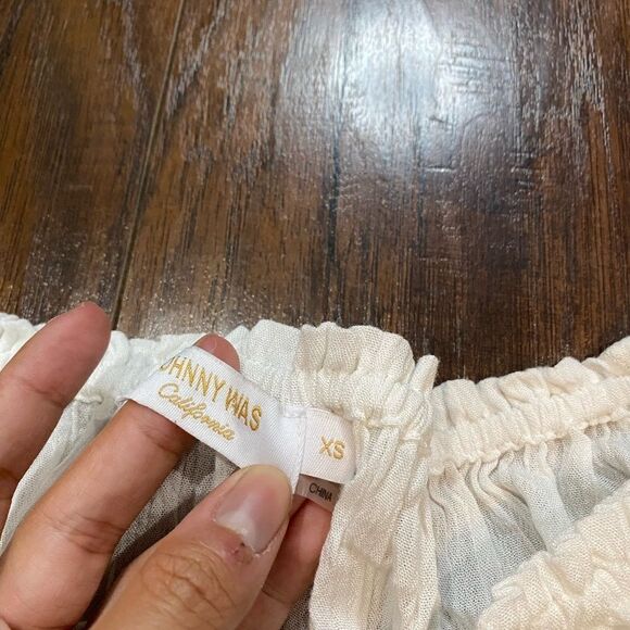 Johnny Was Casey Embroidered Artsy Boho Flowy Tunic Top - Picture 6 of 10